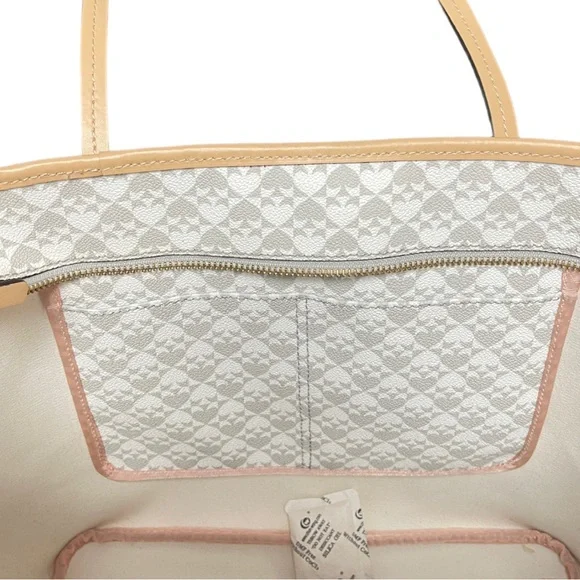 Kate Spade New York 'Margareta' Penn Place Shopper Tote Bag in Black & White - Picture 5 of 16